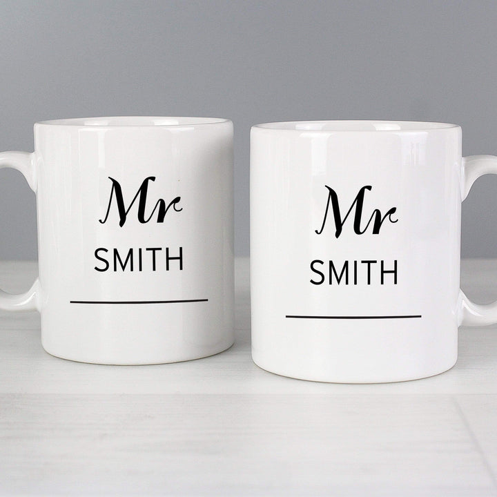 Personalised Memento Mugs Personalised Classic Mug Set