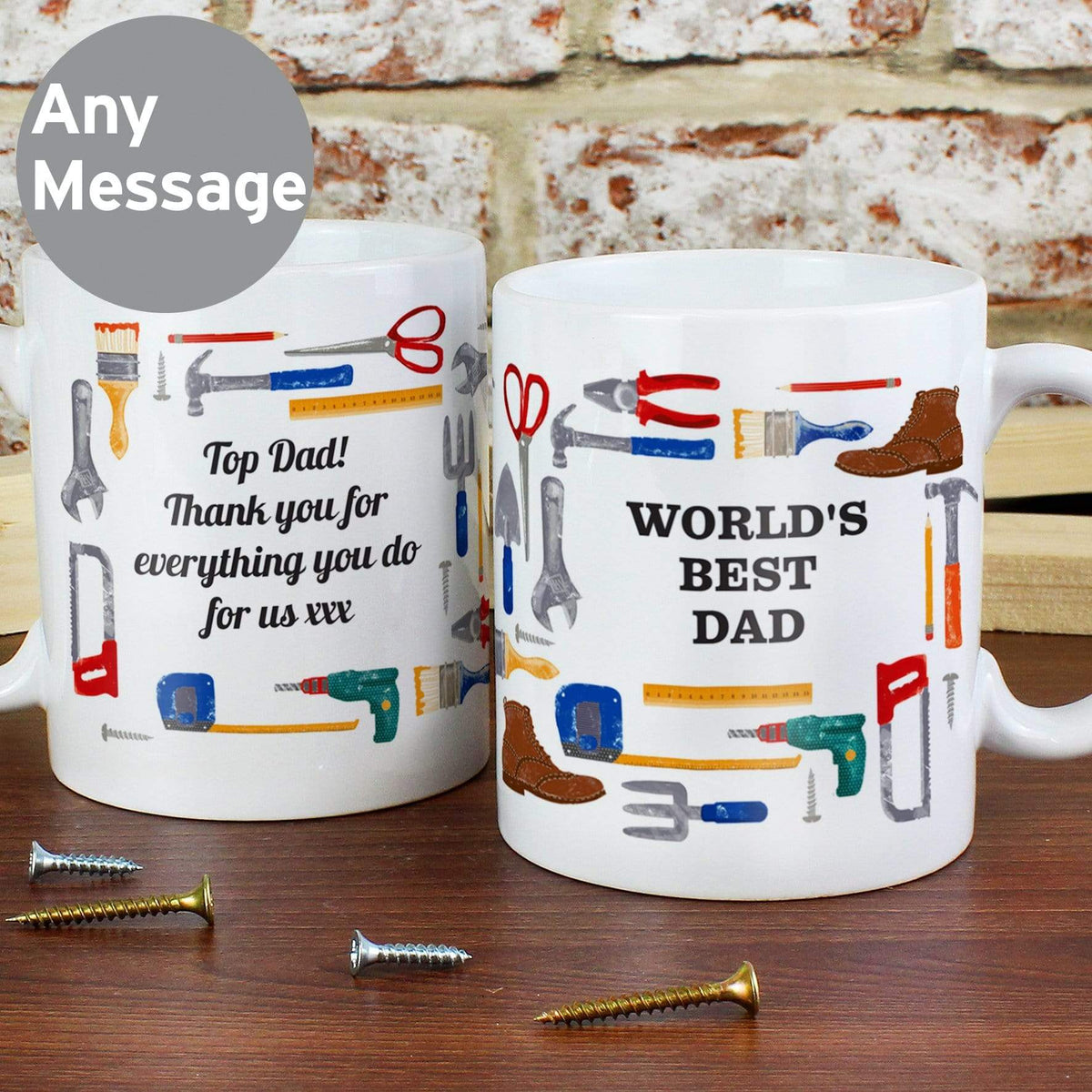 Personalised Memento Mugs Personalised DIY Man Mug