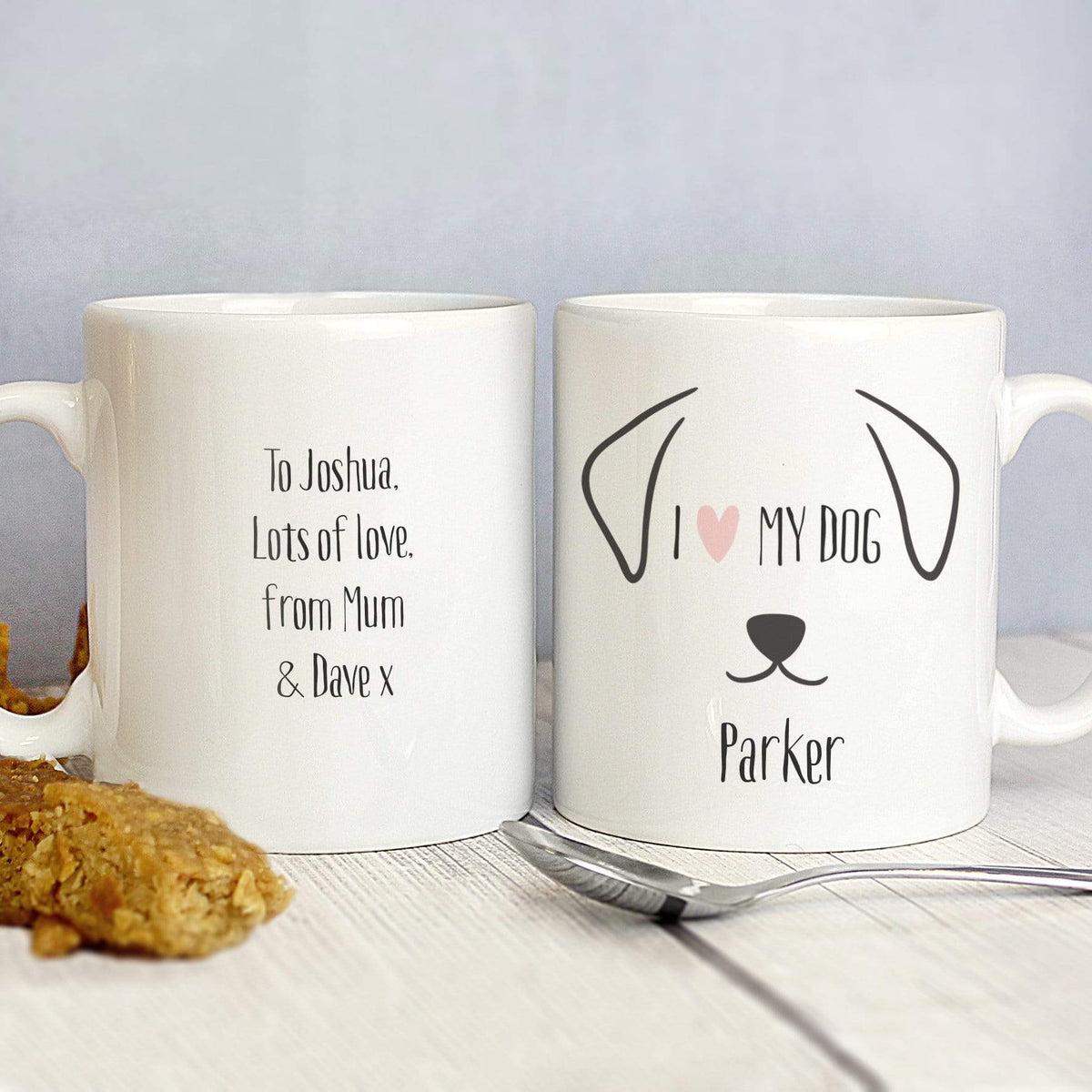 Personalised Memento Mugs Personalised Dog Features Mug