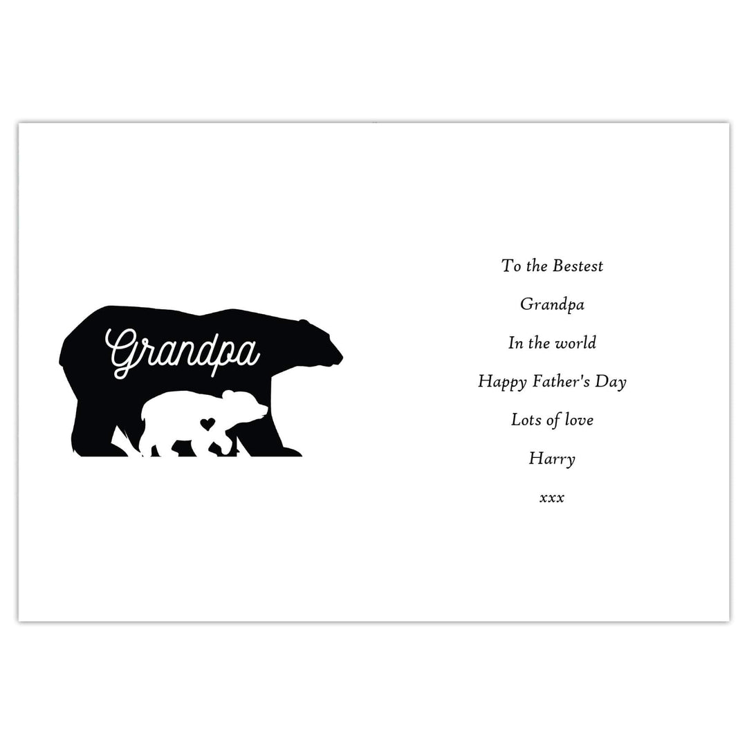 Personalised Memento Greetings Cards Personalised Fingers may be small Card