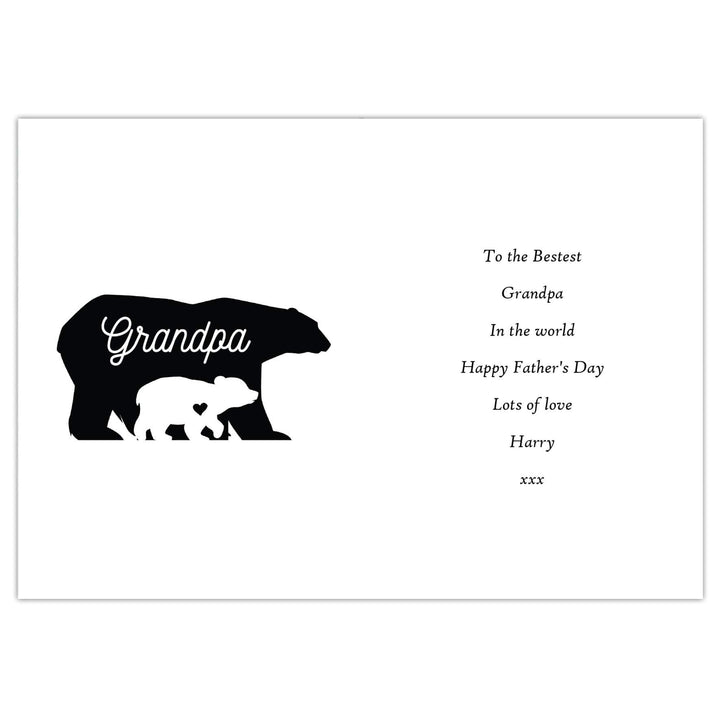 Personalised Memento Greetings Cards Personalised Fingers may be small Card