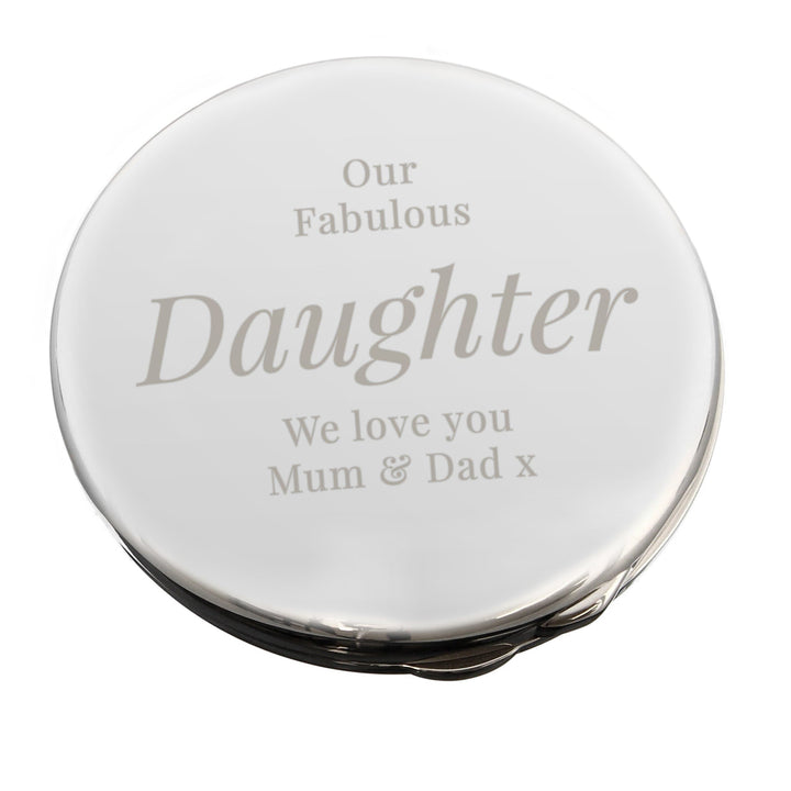 Personalised Memento Keepsakes Personalised Free Text Compact Mirror