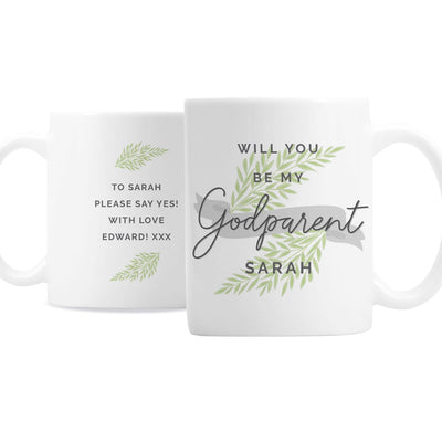 Personalised Memento Mugs Personalised Godparent Mug