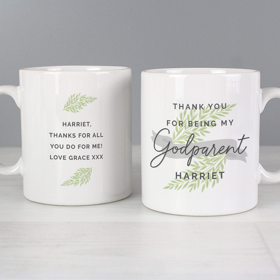 Personalised Memento Mugs Personalised Godparent Mug