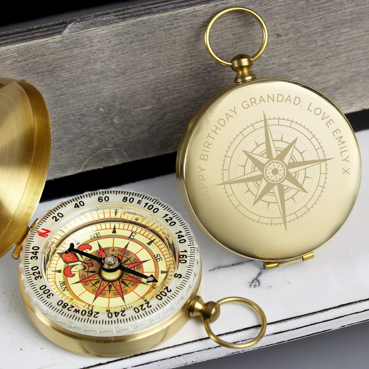 Personalised Memento Keepsakes Personalised Keepsake Compass