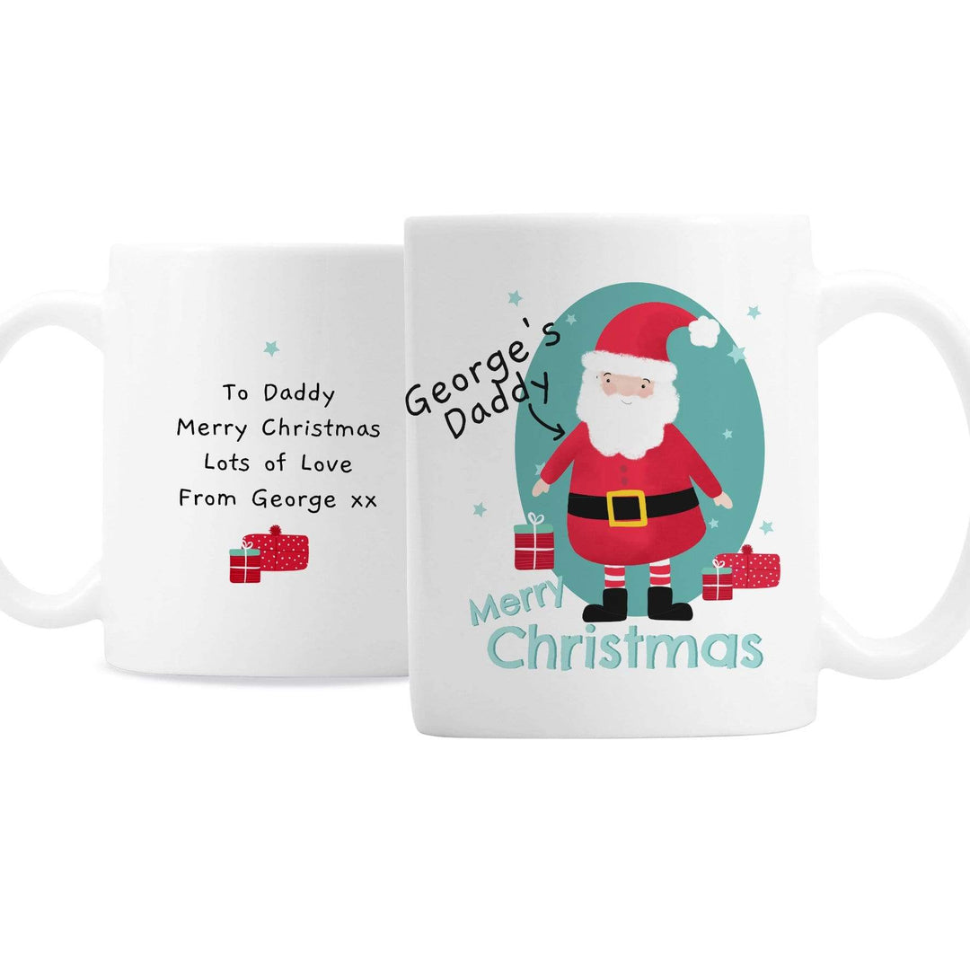 Personalised Memento Mugs Personalised Mr Claus Mug