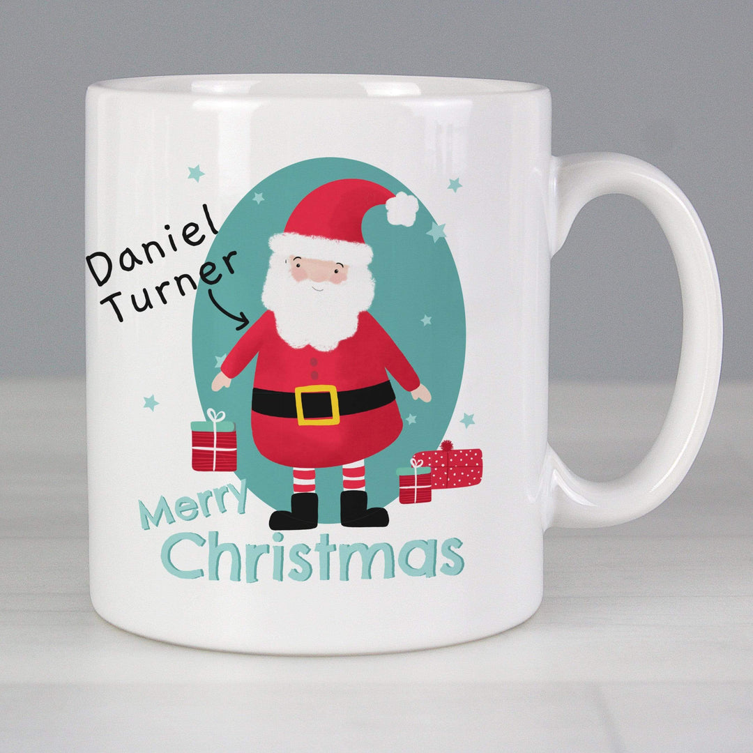 Personalised Memento Mugs Personalised Mr Claus Mug