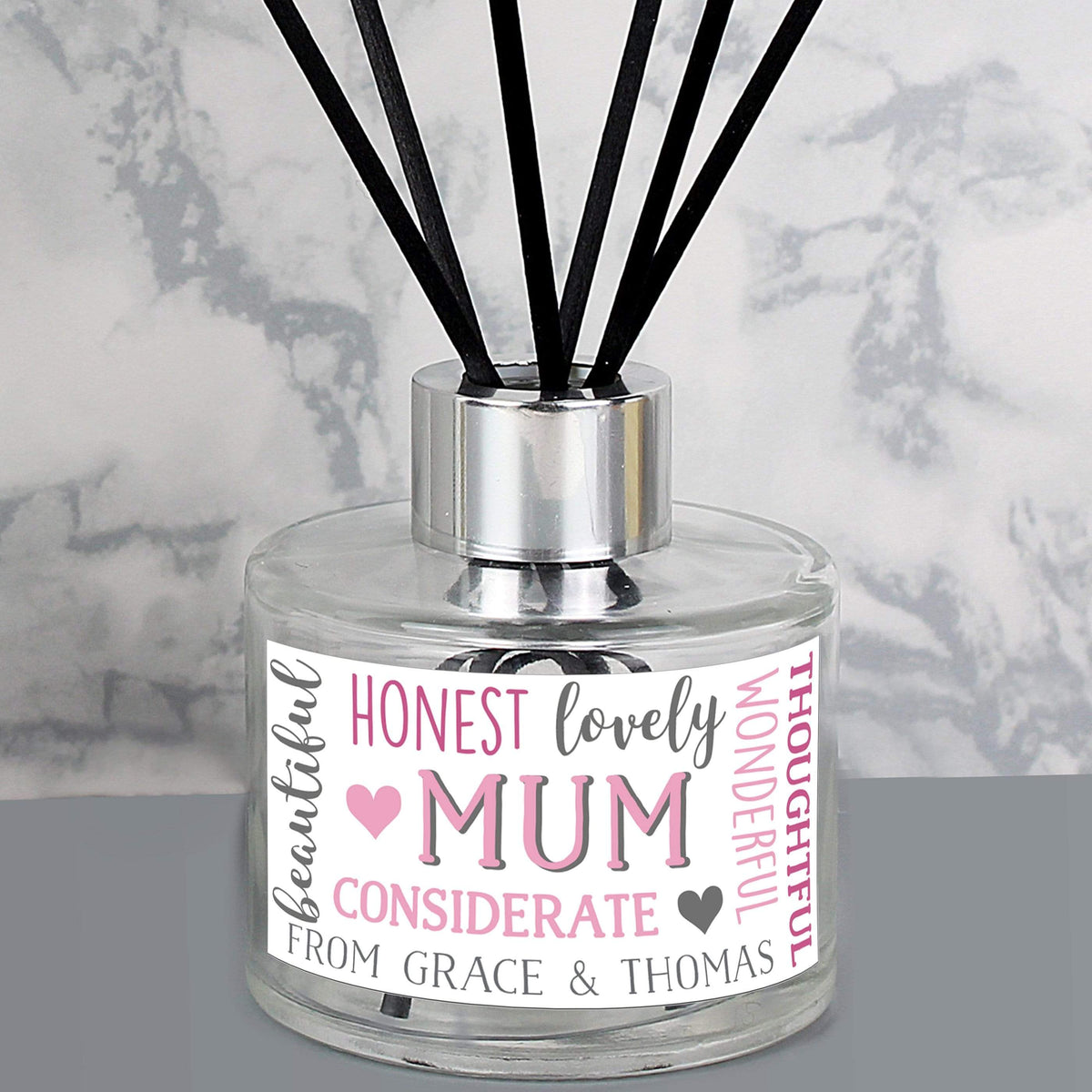 Personalised Memento Candles & Reed Diffusers Personalised Mum Reed Diffuser