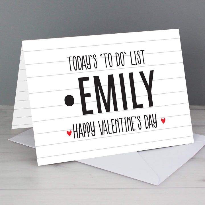 Personalised Memento Greetings Cards Personalised Naughty &