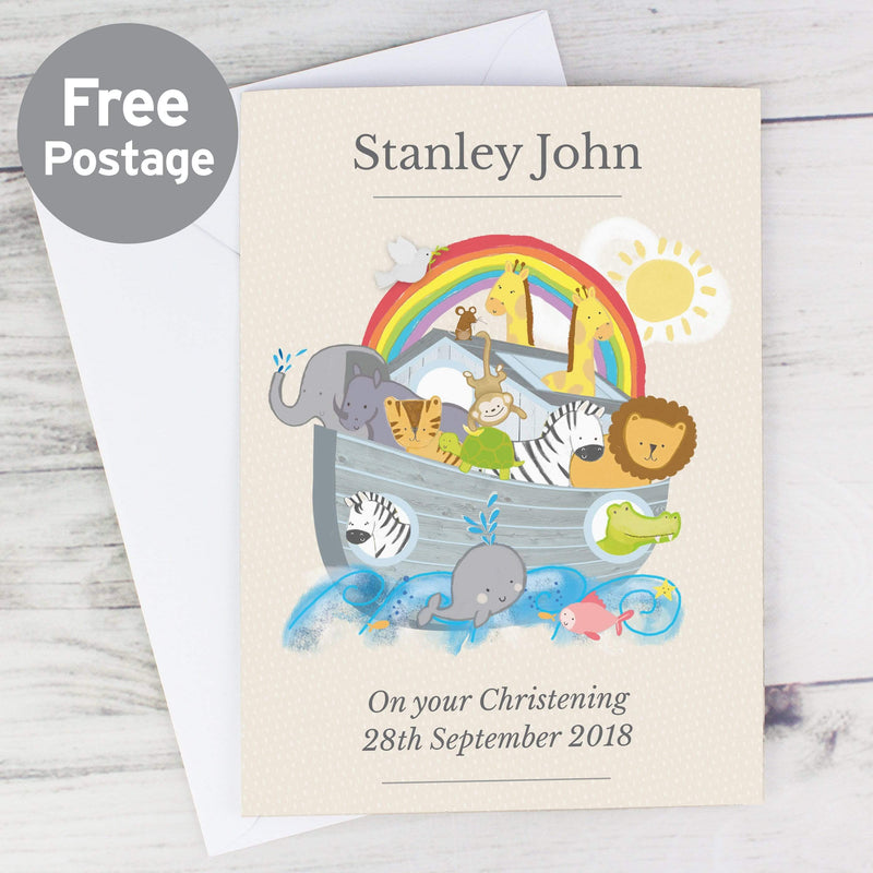 Personalised Memento Greetings Cards Personalised Noah&