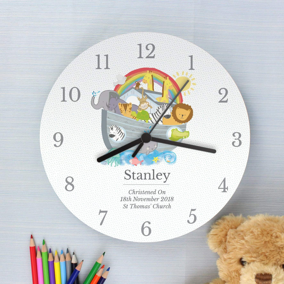 Personalised Memento Clocks &amp; Watches Personalised Noah&