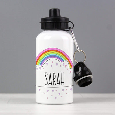 Personalised Memento Mealtime Essentials Personalised Rainbow Drinks Bottle