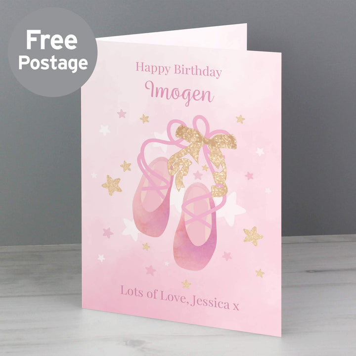 Personalised Memento Greetings Cards Personalised Swan Lake Ballet Card