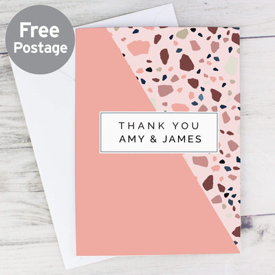 Personalised Memento Greetings Cards Personalised Thank You Card