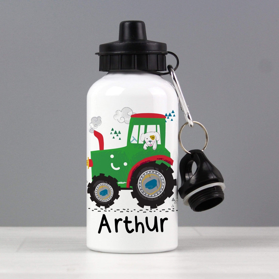 Personalised Memento Mealtime Essentials Personalised Tractor Drinks Bottle