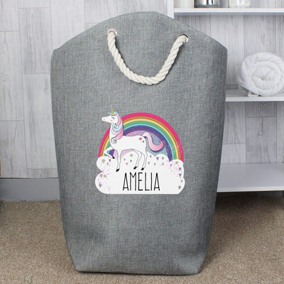 Personalised Memento Textiles Personalised Unicorn Storage Bag