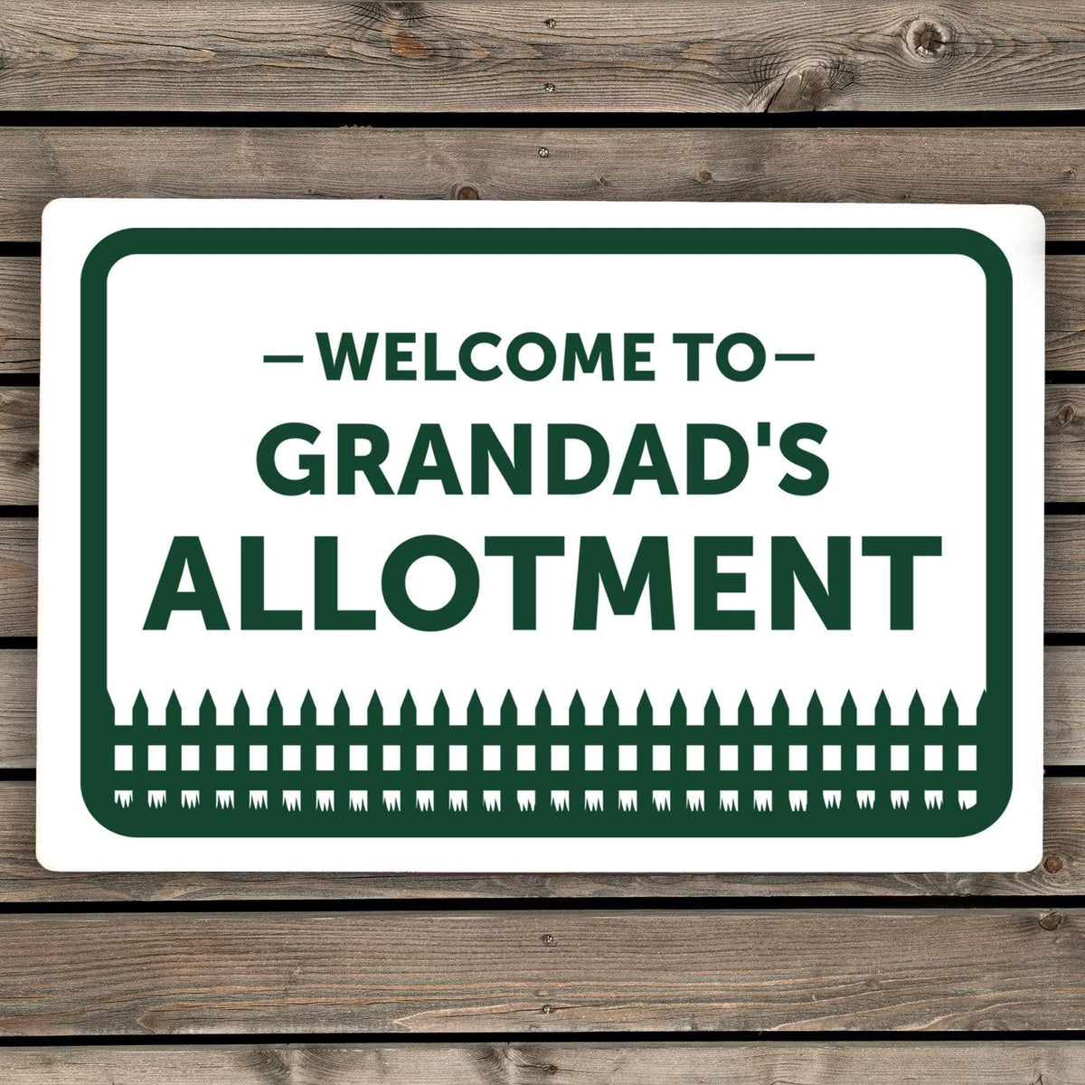 Personalised Memento Hanging Decorations & Signs Personalised Welcome To Sign