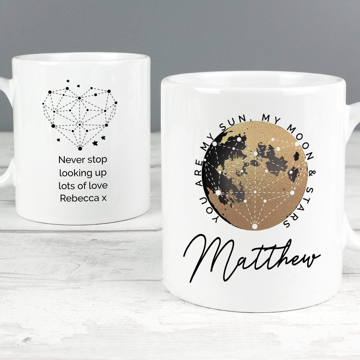 Personalised Memento Mugs Personalised You Are My Sun My Moon Mug