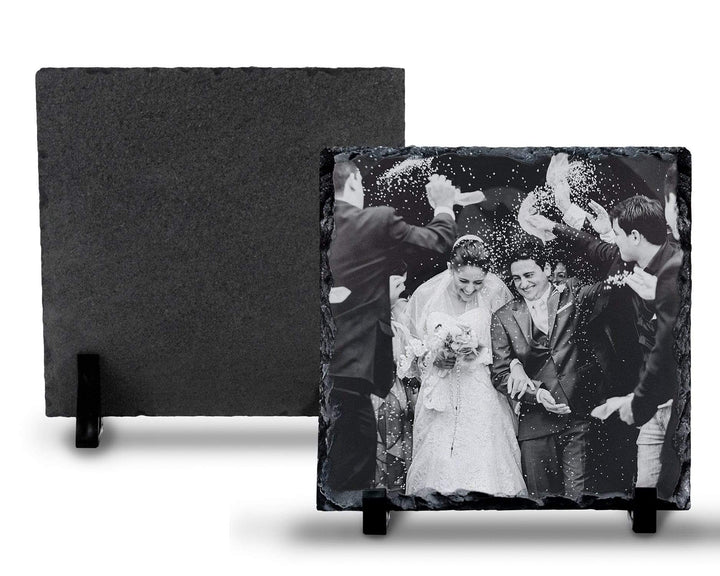 Personalised Photo Rock Slate – alternative view