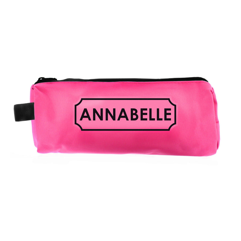 Personalised Memento Stationery & Pens Personalised Pink Pencil Case