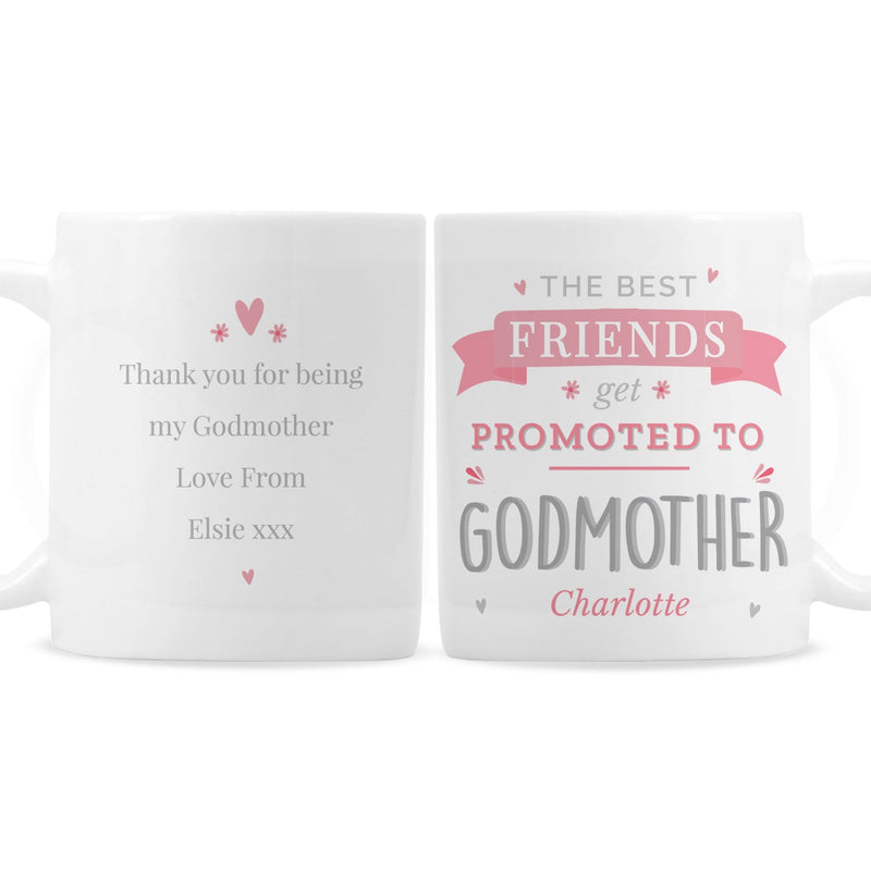 Personalised Memento Mugs Personalised Pink Promoted To Mug