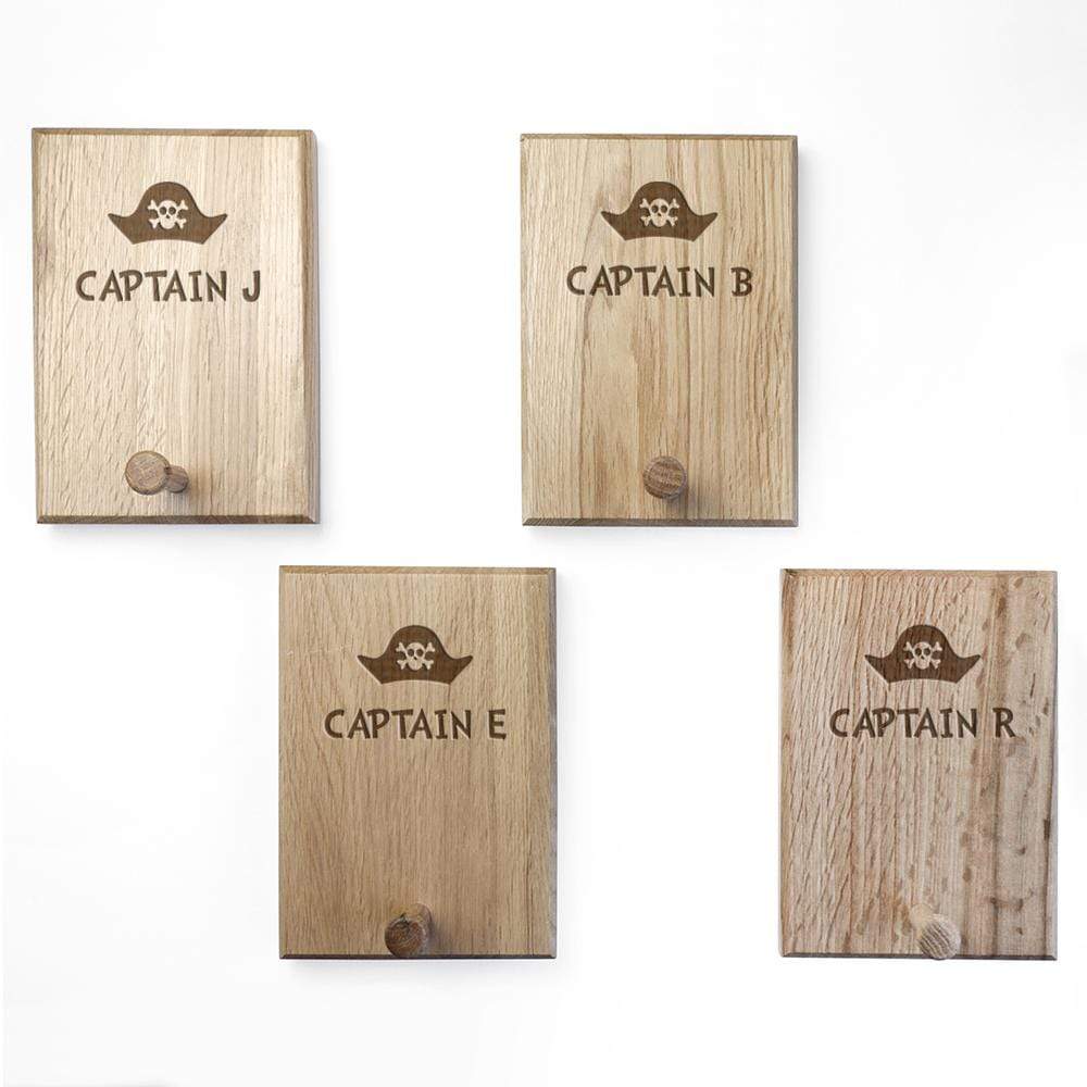 Treat Personalised Pirate Hat Peg Hook