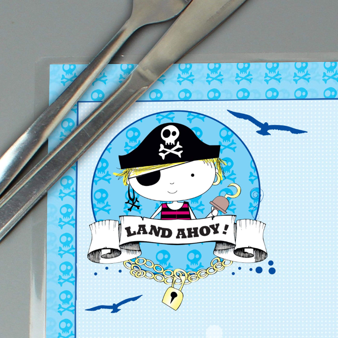 Personalised Memento Mealtime Essentials Personalised Pirate Placemat