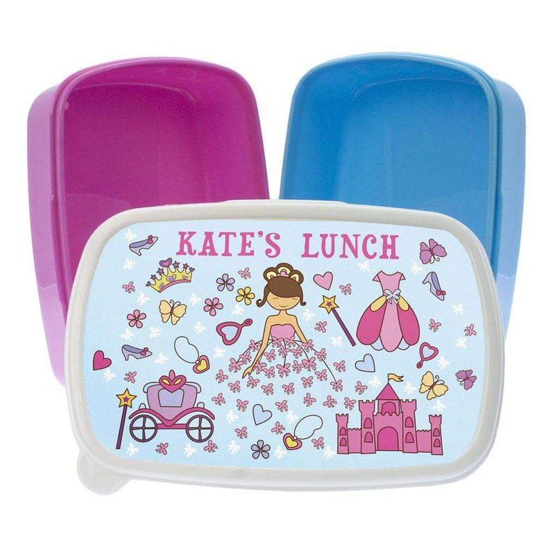 Treat Personalised Pretty Princess Lunch Box