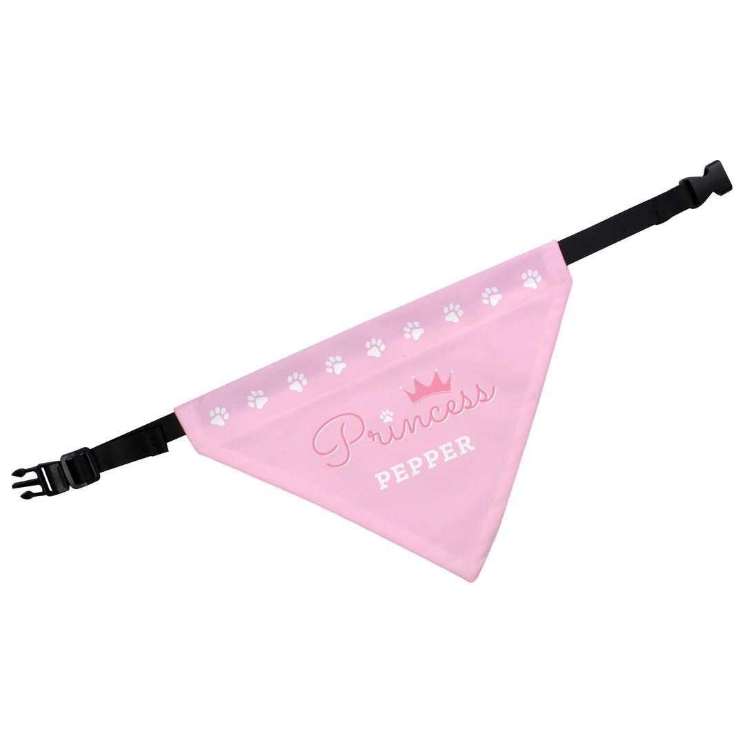 Personalised Memento Personalised Princess Dog Bandana