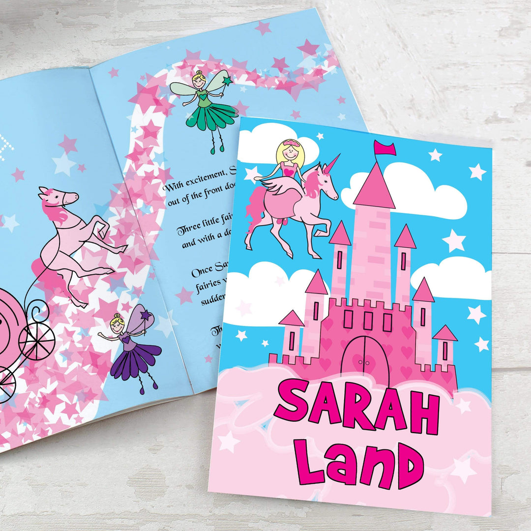 Personalised Memento Books Personalised Princess &amp; Unicorn Story Book