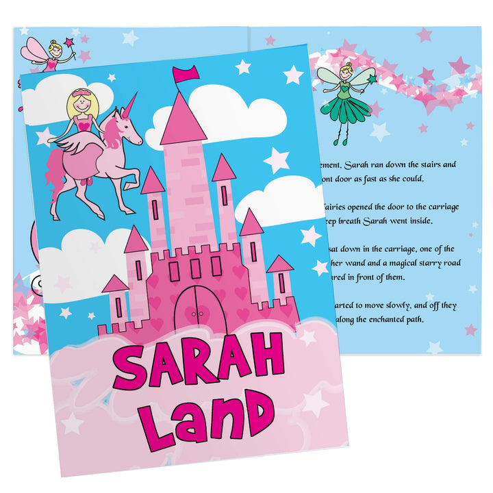 Personalised Memento Books Personalised Princess &amp; Unicorn Story Book