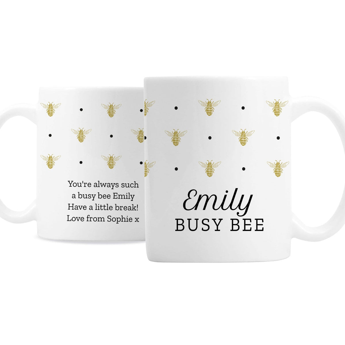 Personalised Memento Mugs Personalised Queen Bee Mug