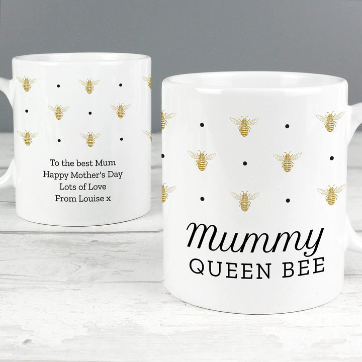 Personalised Memento Mugs Personalised Queen Bee Mug