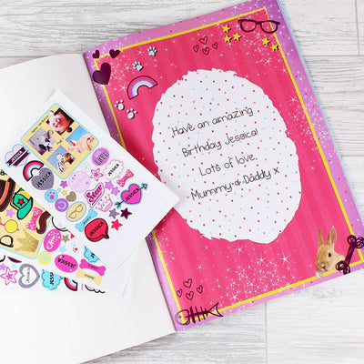 Personalised Memento Books Personalised Rachael Hale Adorable Animals Activity Book With Stickers