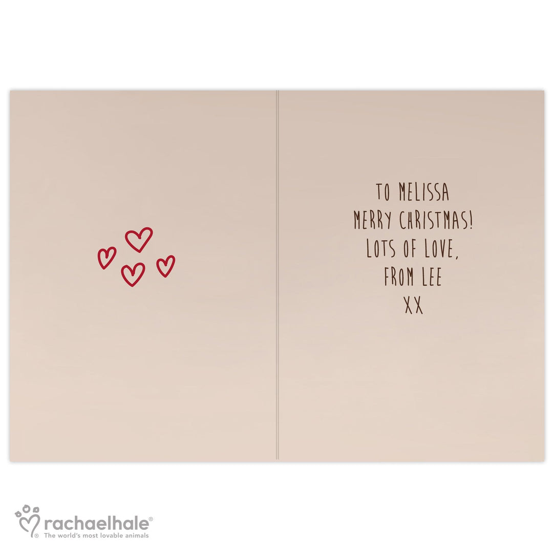 Personalised Memento Greetings Cards Personalised Rachael Hale &