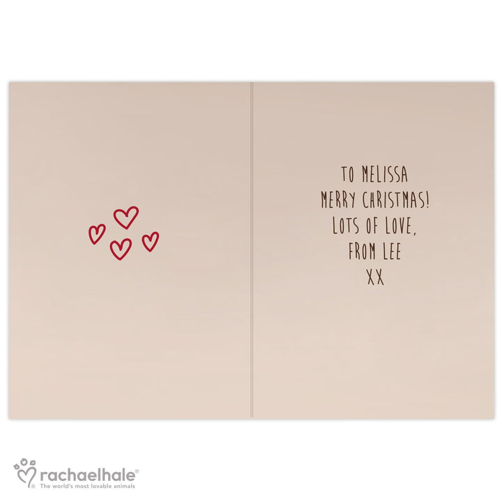 Personalised Memento Greetings Cards Personalised Rachael Hale &