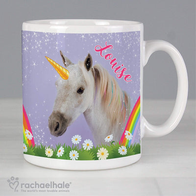 Personalised Memento Mugs Personalised Rachael Hale Unicorn Mug