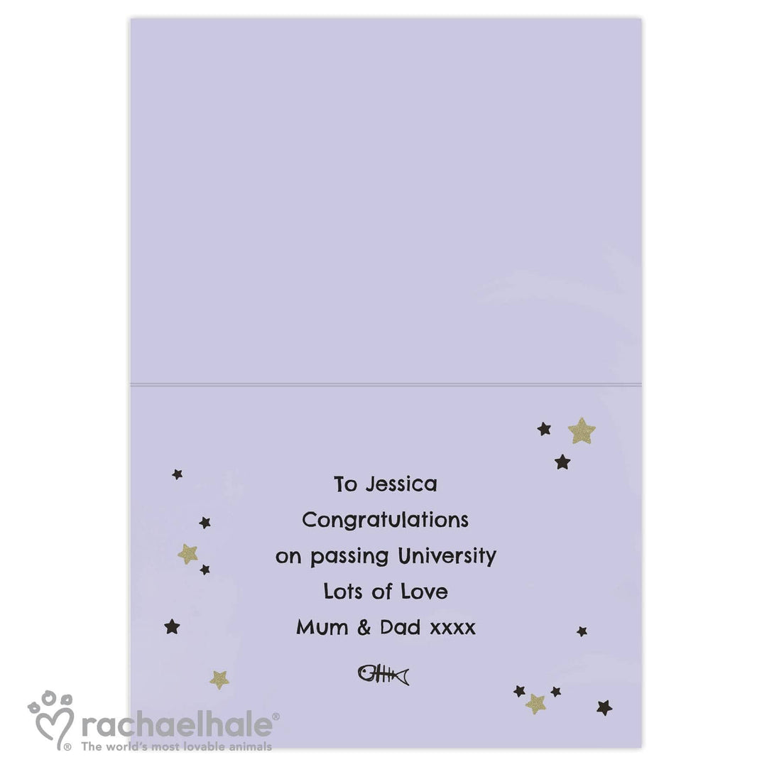 Personalised Memento Greetings Cards Personalised Rachael Hale Youre the Cats Whiskers Card