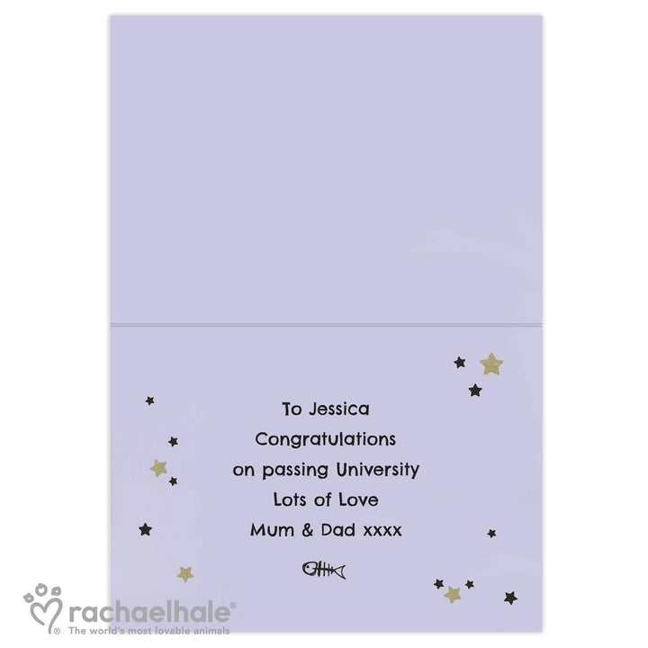 Personalised Memento Greetings Cards Personalised Rachael Hale Youre the Cats Whiskers Card