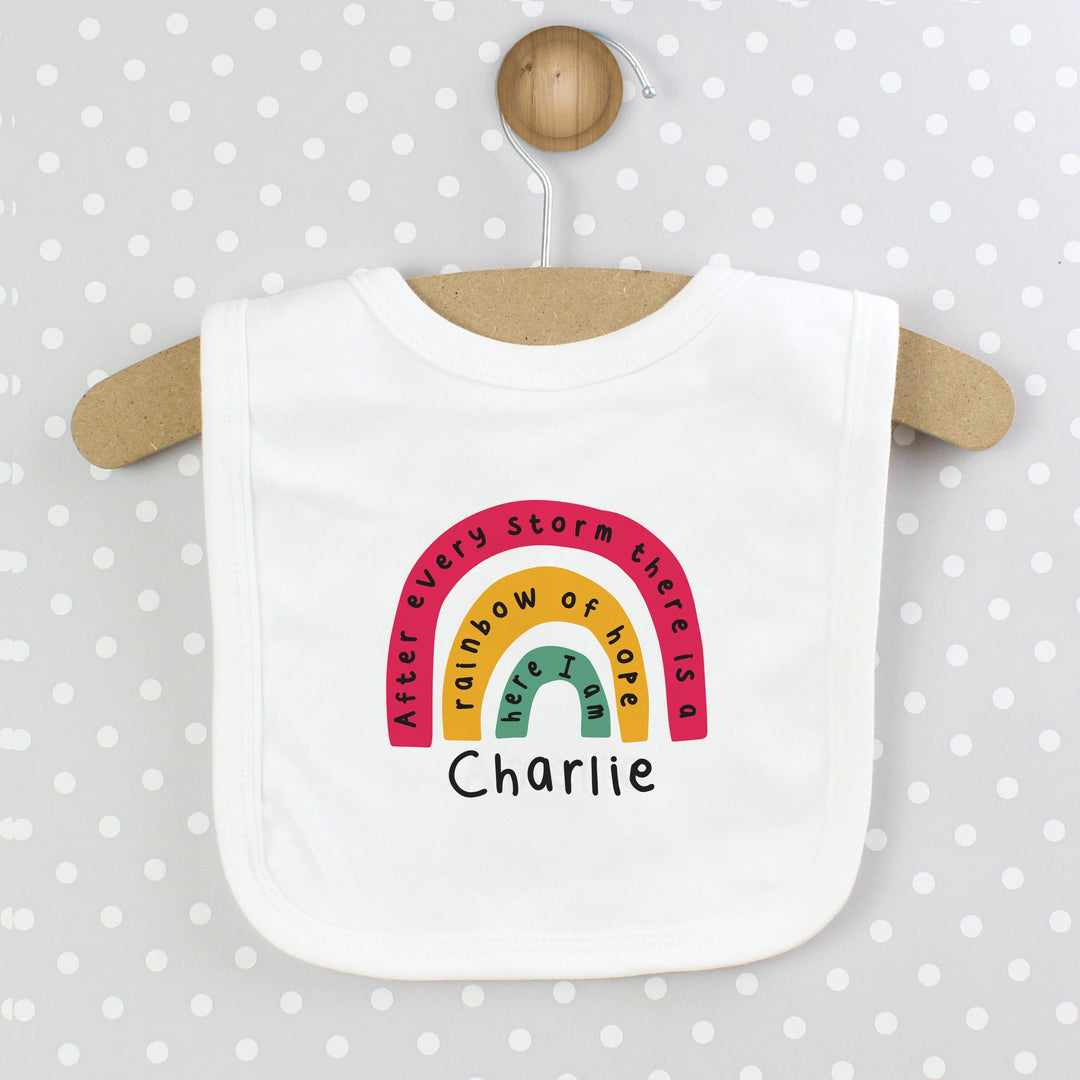 Personalised Memento Personalised Rainbow Bib