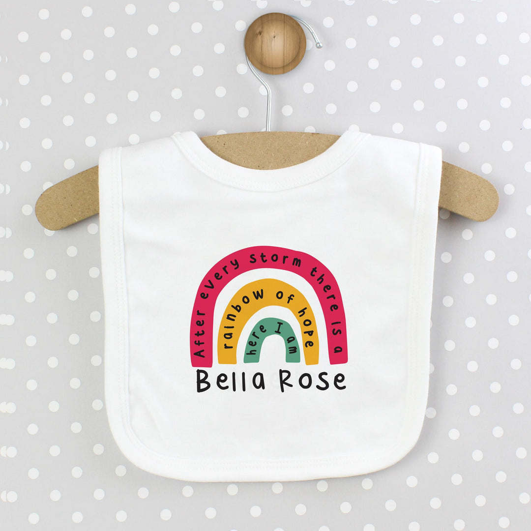 Personalised Memento Personalised Rainbow Bib