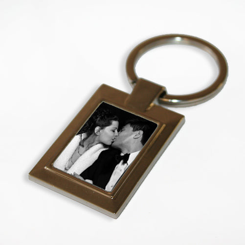 Rectangle Photo Keyring