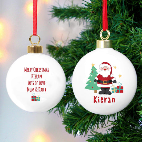 Personalised Christmas Baubles & Tree Decorations
