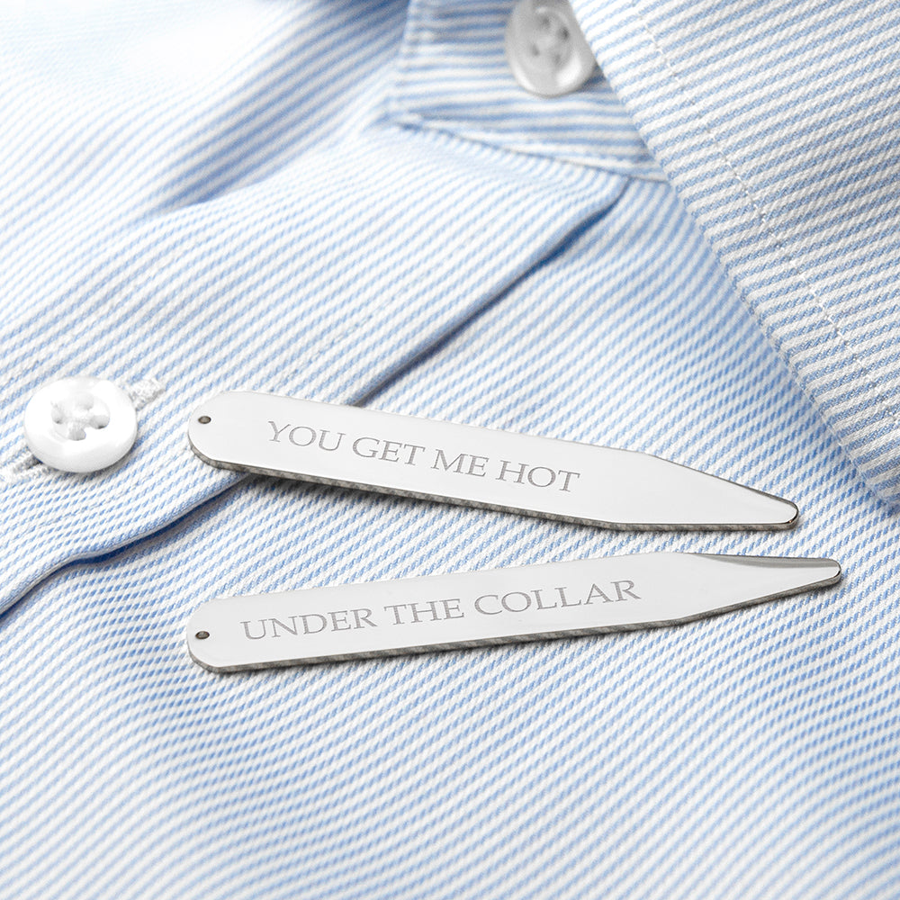 Personalised Secret Message Collar Stiffener