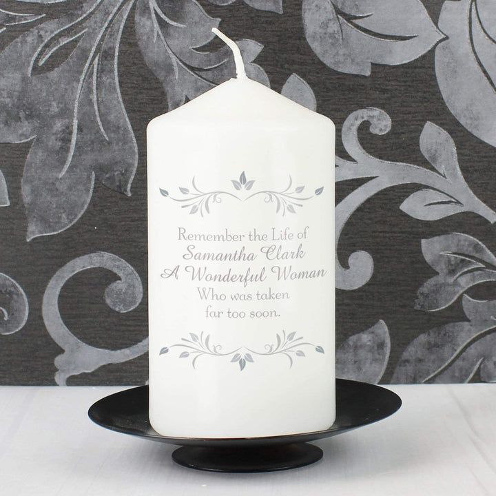 Personalised Memento Candles &amp; Reed Diffusers Personalised Sentiments Candle