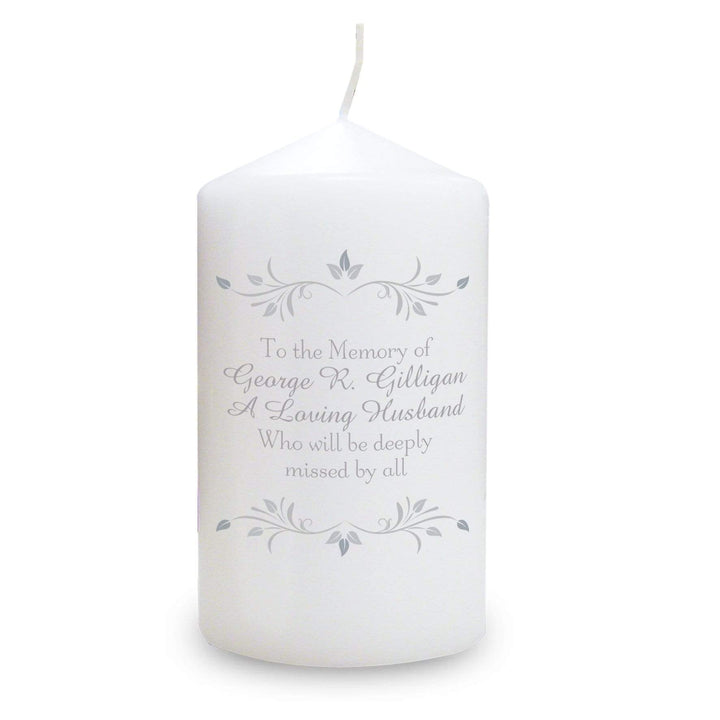 Personalised Memento Candles &amp; Reed Diffusers Personalised Sentiments Candle