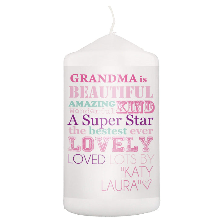 Personalised Memento Candles &amp; Reed Diffusers Personalised She Is... Candle