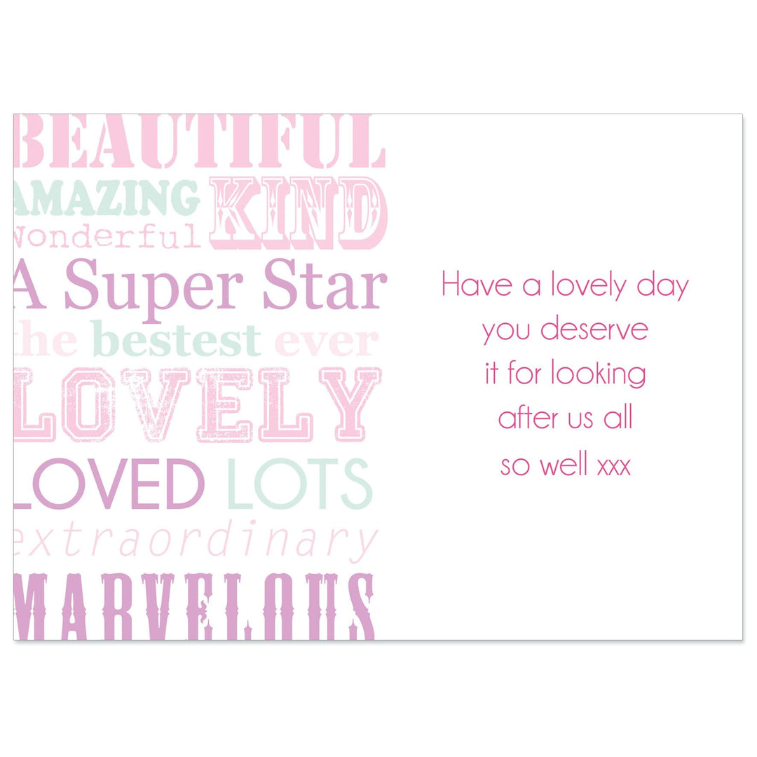 Personalised Memento Greetings Cards Personalised She Is... Card