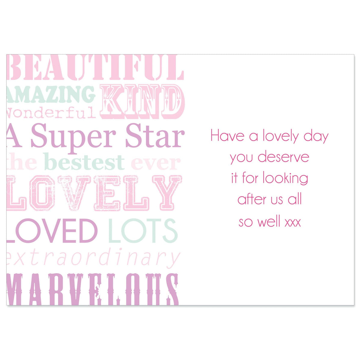 Personalised Memento Greetings Cards Personalised She Is... Card