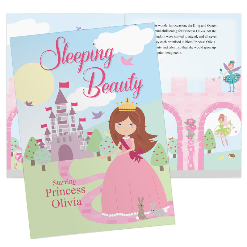 Personalised Memento Books Personalised Sleeping Beauty Story Book